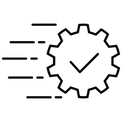 Maintenance vector icon. Technical support Illustration sign. Installing updates symbol. Bow logo.