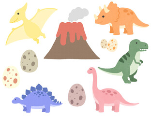 공룡시대 클립아트 © Hyesun