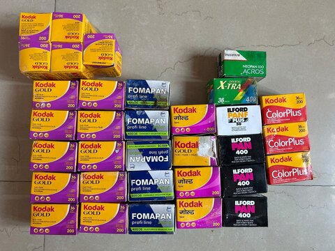 Kodak Film Roll: Classic Analog Photography, 35mm Film, Vintage Grain, Color & Black-and-White Film, Retro Camera Shooting & Authentic Film Photography Experience