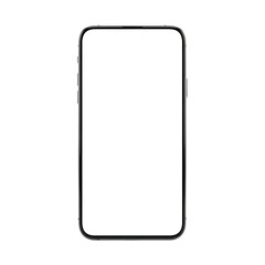 Modern smartphone frame isolated on transparent background