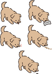 애견 반려견 강아지 일러스트 