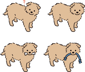 애견 반려견 강아지 일러스트 