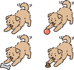 애견 반려견 강아지 일러스트 