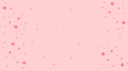 Minimalist pink background with organic abstract dots pattern for modern aesthetic design.