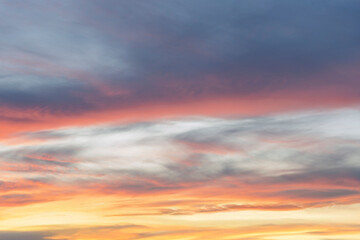Sunset Sky Background