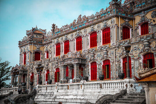 Kiến Trung Palace in Hue,  ancient city of Vietnam
