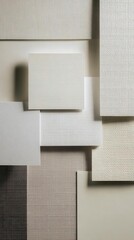 Neutral Texture Swatches Modern, Elegant, and Versatile Design