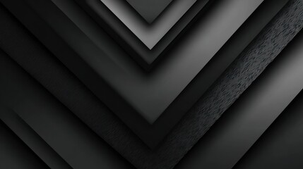 Obraz premium Abstract geometric arrowhead layered design