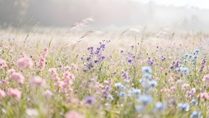 flowers blooming in the field