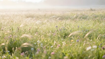 flowers blooming in the field