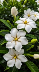 Fototapeta premium white plumeria flowers
