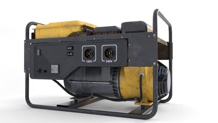 generator on white background