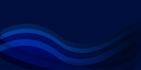 Fototapeta premium abstract gradient wave background. Its dark blue waves create a captivating atmosphere for websites, social media background