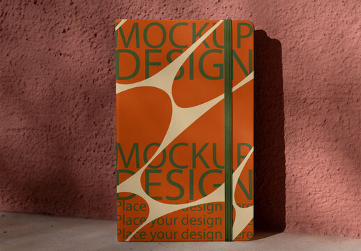 Mockup from real photo of Notebook Cover