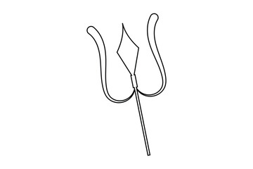 Trishul Vector icon, god trishul icon, Shiva Mahadev Trishul icon, Shiva Trishul icon, Trishule icon.