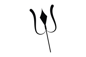 Trishul Vector icon, god trishul icon, Shiva Mahadev Trishul icon, Shiva Trishul icon, Trishule icon.