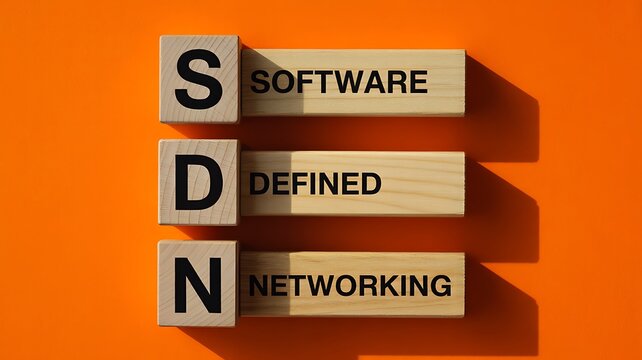 Software defined networking sdn technology concept
