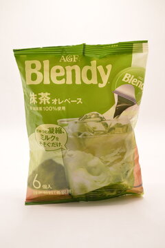 Agf blendy potion matcha au lait base in Manila, Philippines