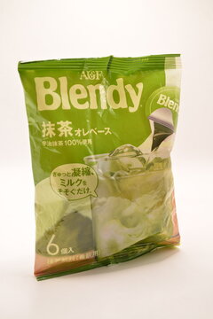 Agf blendy potion matcha au lait base in Manila, Philippines