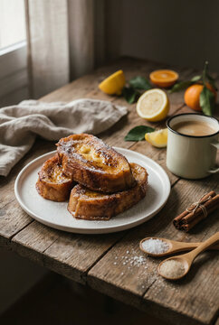 Torrijas t&iacute;picas de Semana Santa con crema