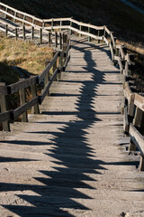 Steps Shaped by Light and Shadow