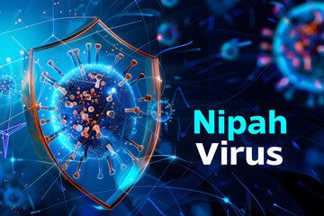 Nipah Virus Protection Concept with Digital Shield Defense