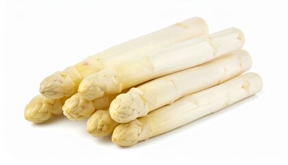 Wei&szlig;er Spargel freigestellt