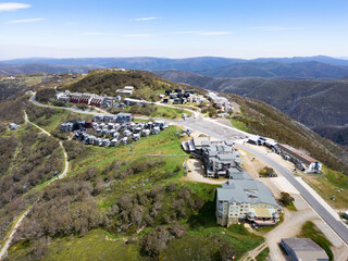 Fototapeta premium Mt Hotham Village in Australia