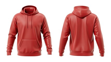 red hoodie