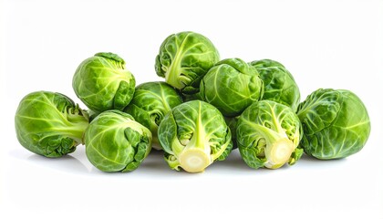 Fototapeta premium Rosenkohl isoliert