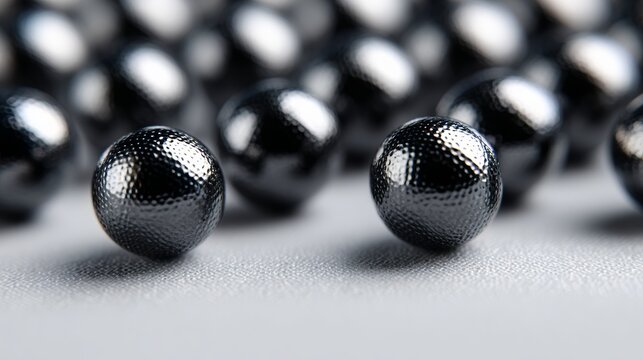 Isomorphic homologous matrix of tiny spherical metallic beads, chrome spherical granules with tight spacing, ultra-photorealistic image captured with softbox studio lighting and 85mm lens f1.2