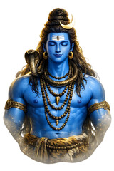 Devotional Maha Shivratri Shiv Illustration Transparent PNG for Holy Celebrations