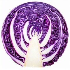 Fototapeta premium Rotkohl freigestellt