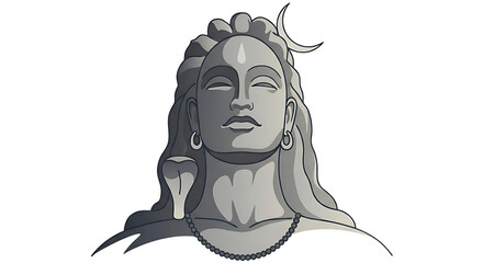 Holy Maha Shivratri Shiv Illustration Transparent PNG Depicting Lord Shiva