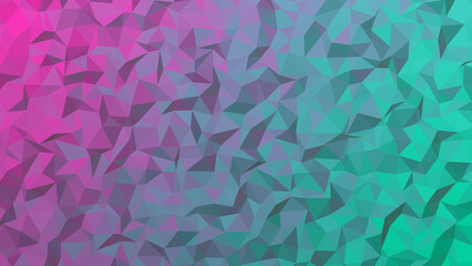 low poly pattern, geometric texture, pink cyan gradient, 3d triangle, crystal mosaic, modern wallpaper, futuristic design, digital art, polygon mesh, neon tech, faceted, vibrant.