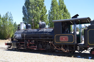 Obraz premium Maquina del Tren la Trochita