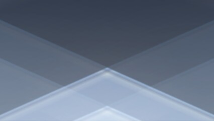 Obraz premium Intersecting translucent planes with cool blue tones creating layered geometric abstract background