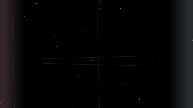 Animated film grain texture over black background with moving noise particles, creating a vintage cinematic overlay effect and organic visual motion