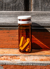 Pills in Phial closeup