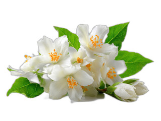 Obraz premium jasminreis isolated on a white background ar 43