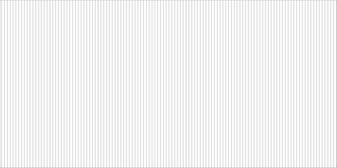 Fototapeta premium Narrow black-white vertical lines. Symmetric geometric ornament. Striped seamless pattern, abstract wallpaper. Digital paper for textile print, page fill. Vector