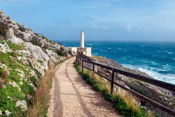 Sentiero verso il faro - Palacia - Otranto