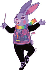 Mechanical Rabbit Ballerina