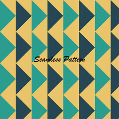 Geometric pattern with repeating vertical columns of colorful triangles creating a modern and abstract design Vector