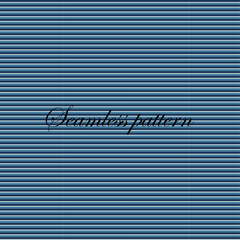 Classic blue and white horizontal stripe seamless pattern perfect for modern textile and digital design Vector
