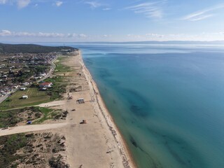 Serene Natural Landscape from an Aerial Perspective