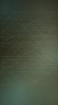 Dynamic abstract lines and dots create a modern, tech-inspired visual effect