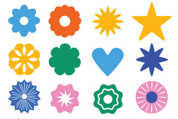 Vibrant Flat Vector Illustration Collection for Modern Business Marketing and Web Design Concepts