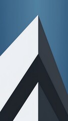 Architectural Abstraction - A Study in Lines, Shadows, and Minimalist Design.