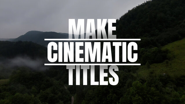 Cinematic Titles